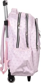 K-pop Démonvadászok Pink gurulós iskolatáska, táska 46 cm