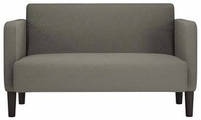 világosszürke kordbársony szövet loveseat kanapé 109 cm