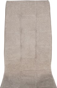 Étkezőszék, bézs/króm, GERDA NEW