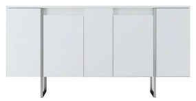 Luxe White and Silver szekrény