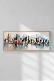 Artsmdfyty25-50120 keretezett MDF falikép, 50 x 120 cm