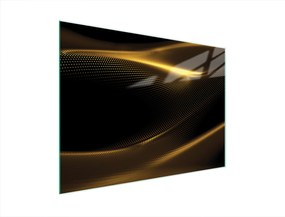 Üveg Vágódeszka 40x30 Arany Edzett Üveg