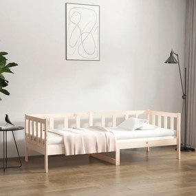 tömör fenyőfa kanapéágy matrac nélkül 80 x 200 cm