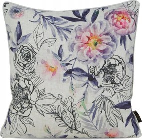 Díszpárnahuzat LEN/17 45x45 krém