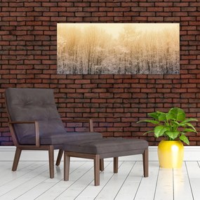 Fagyos erdő képe (120x50 cm)