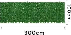 Műsövény erkélyre 3 x 1 m - Gardlov