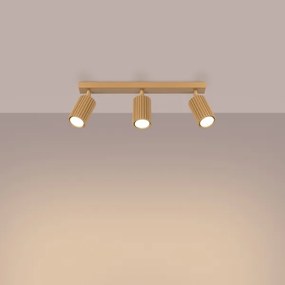 Sollux SL.1562 - Spotlámpa KARBON 3xGU10/10W/230V arany