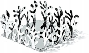 Alessi Mediterraneo Acél Ezüst polírozott szalvétatartó