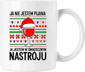 Karácsonyi Bögre Hangulat Borral Fehér 330ml