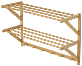 B005 NAT akasztó, bambusz