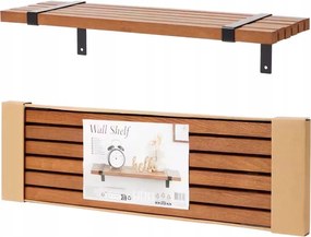 Mdf polc, 50 x 15,5 cm, kőris színű