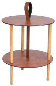 Kerek tárolóasztal ø 38 cm Strap S Bull – LIND DNA