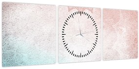 Kép - Mandalák a falban 2 (órával) (90x30 cm)