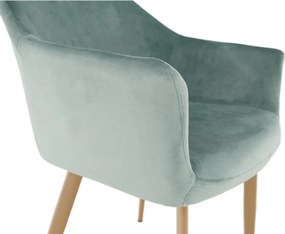 Szék, szövet mentol/bükk, ODOVEL