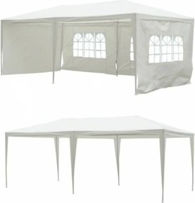 Kerti partisátor, fehér, 3x6 m, TEKNO TYP 2