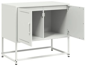 fehér acél TV-szekrény 68,5x39x60,5 cm