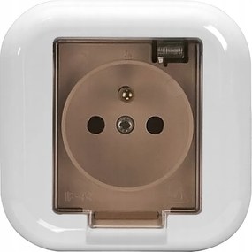 Elektromos fali aljzat Montis fehér