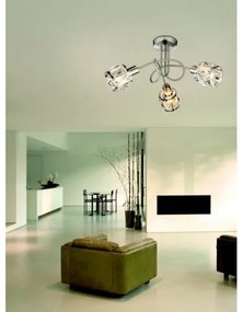 Globo 54356-3 - Csillár KRIS 3xE14/40W/230V