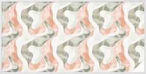 Szélvédőfólia Ablakvédő Adatvédelem Színes hullámok 200x100 cm