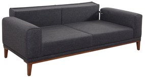 Ülőgarnitúra 3+1 Lesana (antracit). 1072784