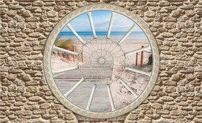 Fotótapéta Tengerpart Zen Tenger Provence Minimalizmus keretben 208x146 +ragasztó