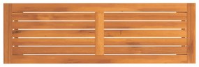tömör akácfa kerti pad 110 x 35 x 45 cm