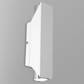 Fali lámpa WALL 2xGU10/8W/230V fehér/fényes króm