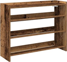 vidaXL antik fa szerelt fa cipőtartó 80x25x62 cm