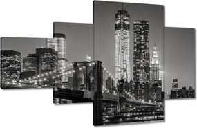 Festmények 130x80 New York Manhattan híd