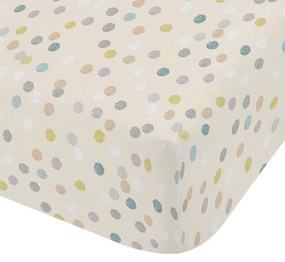 Gumis flanel gyerek lepedő 70x140 cm Balloons Spot – Bianca