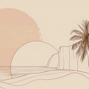 Poszter 80x80cm Trópusi suttogás