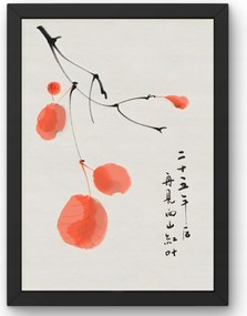 Japán Levelek poszter, A4-es méret