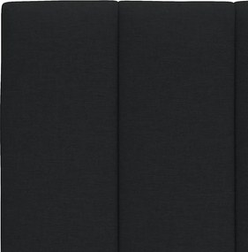 fekete szövet fejtámla párna Hanko 200 cm