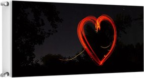 Mágneses Radiátorszőnyeg 120x60 Szív Fotótapéta