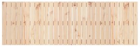 tömör fenyőfa fali fejtámla 185 x 3 x 60 cm