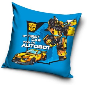 Transformers Autobot párnahuzat 40x40 cm Velúr