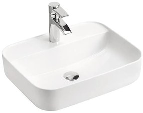 COMAD COMAD UM-6289 MAGIC 50 DP -Pultos mosdókagyló MAGIC 50x40 cm kerámia/fényes fehér CM0049
