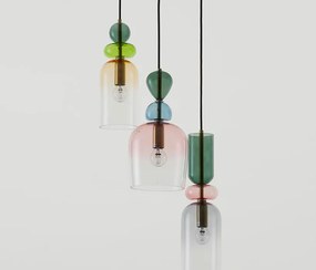 Függeszték Többszínű MURANO NOVA LUCE 9009237