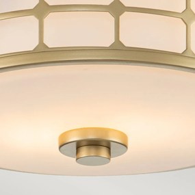 Quoizel Guardian QZ-GUARDIAN-F-PNBR Süllyesztett mennyezeti lámpa 2x60W/E27 IP44
