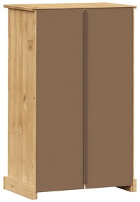 VIGO tömör fenyőfa cipőszekrény 60x35x96 cm