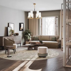 Maytoni MOD089PL-06BS - Csillár rúdon FORTANO 6xE27/40W/230V