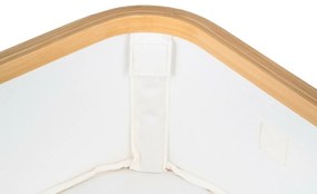 G21 tárolódoboz 30 x 30 x 15 cm, bambusz, fedéllel, bézs