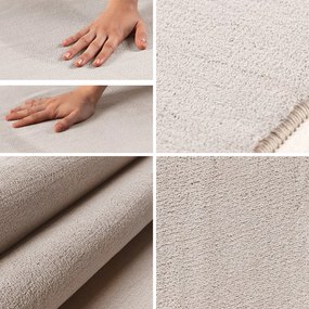 Krémszínű mosható szőnyeg 60x110 cm Sky – Ayyildiz Carpets