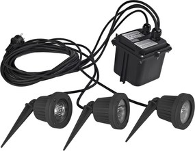 NOVOLUX 113B-G23X1B-02 FOCUS Kültéri Reflektor Szürke GU5,3/MR16 IP68