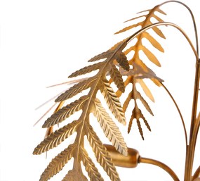 Art Deco asztali lámpa arany 3-lámpás - Botanica