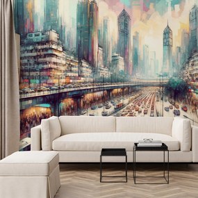 Fotótapéta - Városi élet (147x102 cm)