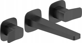 Kfa Falsík Alatti Mosdócsaptelep 3 Lyukú Malaga, Fekete