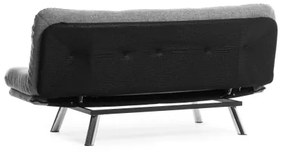 BINA kétszemélyes kinyitható kanapé – világosszürke