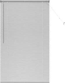 vidaXL Zsalugáter Redőnyök Ezüst 175 x 100 cm Alumínium