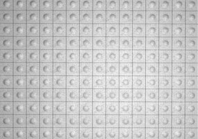 Fotótapéta Szürke Geometria Négyzet Félkör Háttér 368x254 vinil +ragasztó